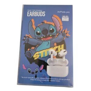 Stitch Wireless Earbuds w/ Charging Case | AirPods Pro-Style | Bluetooth | NEW
